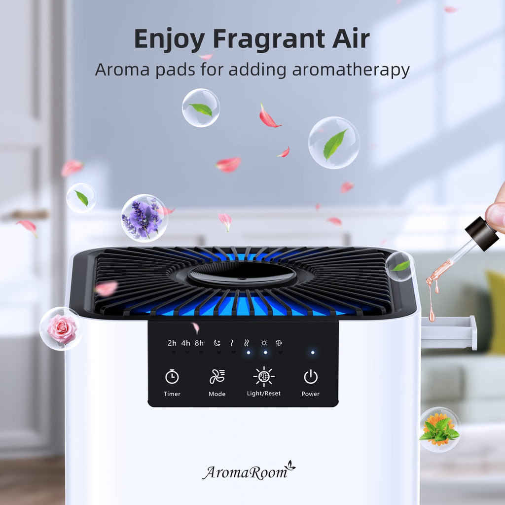 Breathe Easy: Advanced Air Purifiers with H13 HEPA Filter for Your Bedroom and Home
