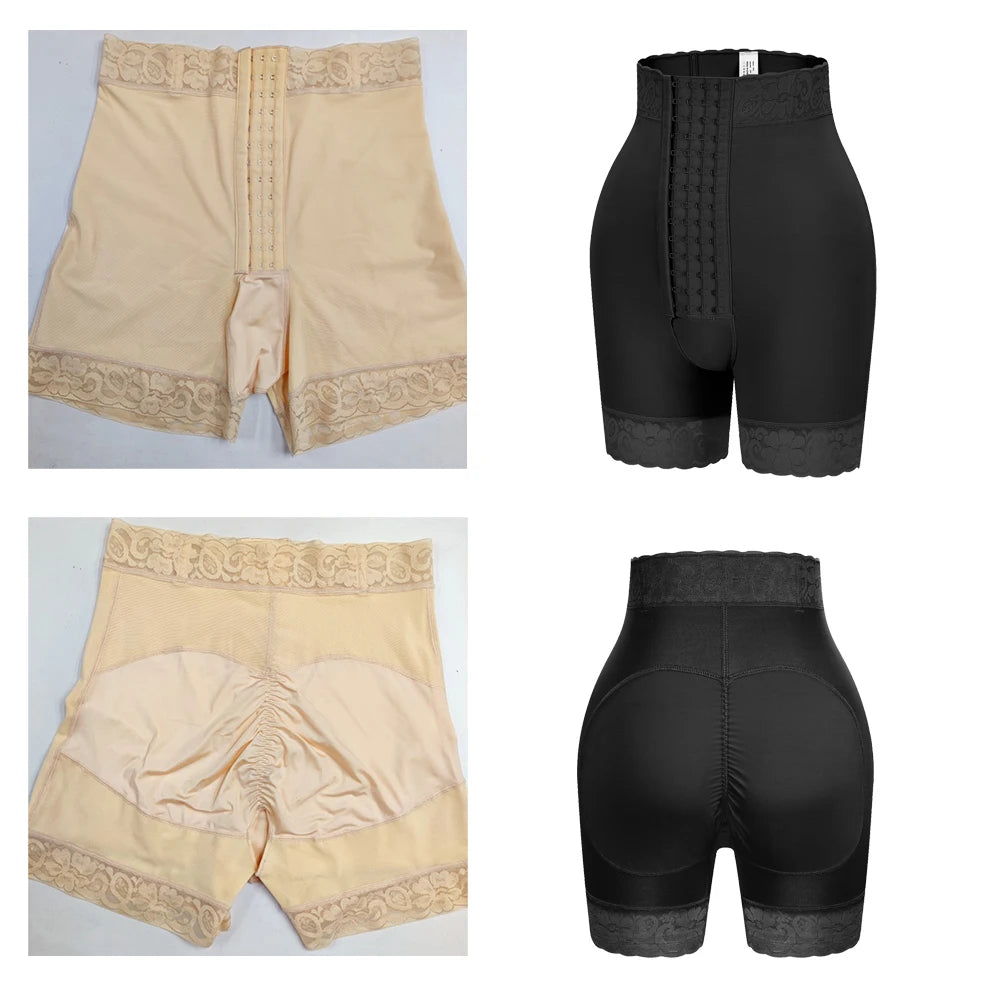 Butt Lifter and Abdomen Control Body Shaper Underwear Women High Waist Reducing and Shaping Shapewear Panties
