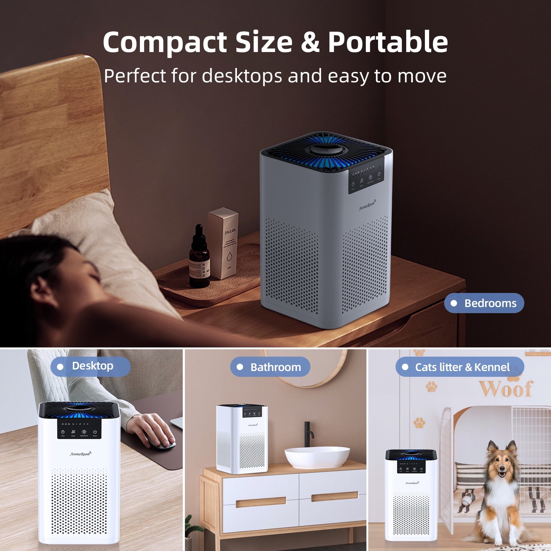 Breathe Easy: Advanced Air Purifiers with H13 HEPA Filter for Your Bedroom and Home