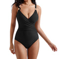 Elevate Your Swim Style with Our Women's Summer V-Neck Slim Fit One-Piece Swimsuit