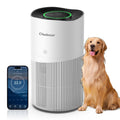 Transform Your Home with the Ultimate Pet-Friendly Air Purifier: H13 HEPA Technology for 99.97% Odor Removal and Fresh, Clean Air in Spaces Up to 120m²
