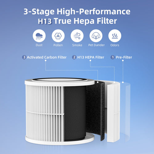 Breathe Easy: Advanced Air Purifiers with H13 HEPA Filter for Your Bedroom and Home